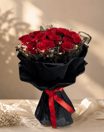 Royal Red Rose Arrangement