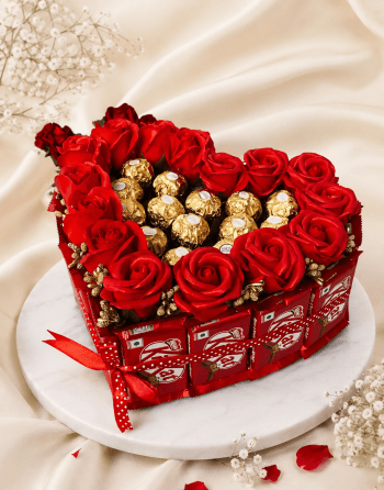 Royal Love Heart Hamper
